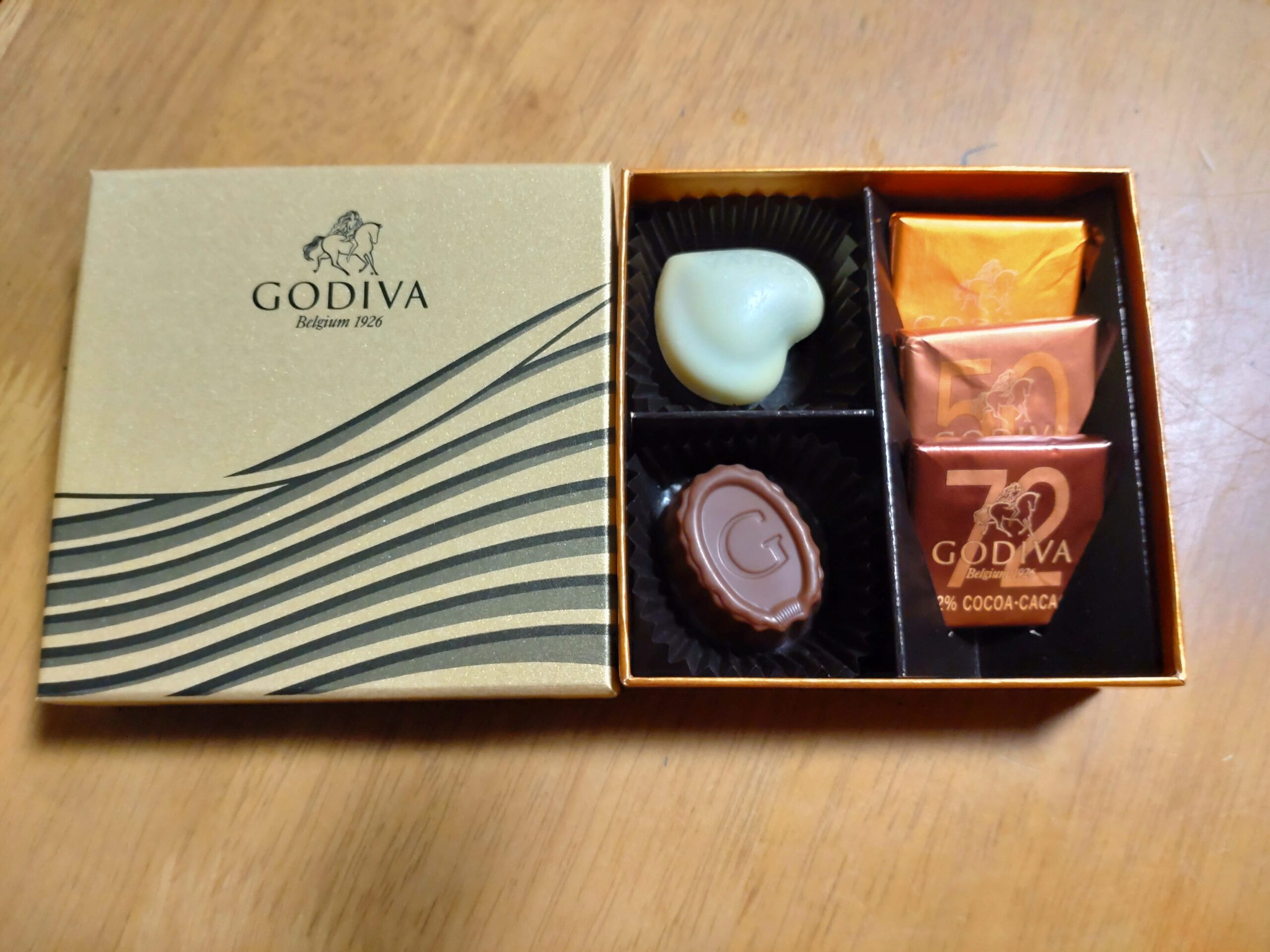 GODIVAのチョコレート